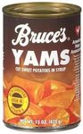 Bruce's Yams, Sweet Potatoes in Syrup, 15 oz can (6 pack)