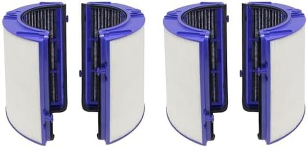 Fette Filter - Premium Combi 360 Glass True Hepa Filter for Air Purifier Model PH01 PH02 PH03 PH3A PH04 TP06 HP06 TP07 HP07 TP7A TP09 HP09 TP10 HP10 HP4B Part # 970341-01 965432-01 (2-Pack)