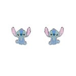 Disney Stitch Cartoon Enamel Stud Earrings for Girls