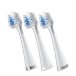 Waterpik Triple Sonic Brush Heads, Replacement Brush Heads for Complete Care Electric Toothbrush, Pack of 3 (STRB-3EW)