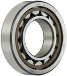 SKF NJ 208 ECP/C3 Cylindrical Radial Roller Bearing, 40 ID, Bearing steel