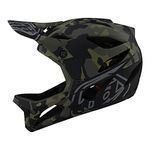 Troy Lee Designs Adult | All Mountain | Mountain Bike | Full Face Stage Helmet Camo W/MIPS (Olive, XS/SM)