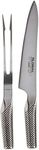 Global G-313 Knives Carving Set (G-3,G-13) 2 Pc, Stainless_Steel, Silver