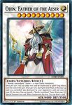 Yu-Gi-Oh! - Odin, Father of The Aesir - LEHD-ENB32 - Common - 1st Edition - Legendary Hero Decks - Aesir Deck