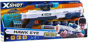 X-Shot Excel Hawk Eye Dart Shooter with 16 Foam Blaster Darts