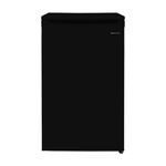 SHARP SJ-UE080M4B-EN Undercounter Fridge, with Icebox, E Rated, 48 cm, Black