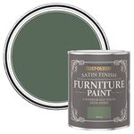 Rust-Oleum Green Furniture Paint in Satin Finish - All Green 750ml