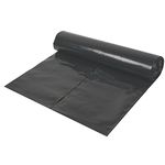 Heavy Duty Black Polythene Sheet - DPM 300 Mu - 1200 Gauge - 4 Metre x 25 Metre