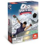 FoxMind Games: Sports Dice, Soccer, Kick it Out of The Stadium, Easy to Learn, Fun to Play, Up to 4 Players, for Ages 7 and up