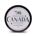 Canada Shaving Soap - Luxury Shave Soap - Rich, Slick, Protective Shaving Lather with Incredible Glide and Cushion - Ultra Sensitive Skin - 175 grams