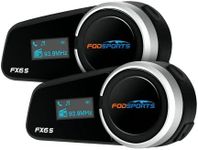 FODSPORTS Motorcycle Bluetooth Head