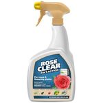 Rose Clear 3 in 1 Action – Ready to Use Insecticide & Fungicide Spray for Roses & Ornamentals, 800ml | Controls Aphids, Black Spot, Powdery Mildew & Rust | Protects New Growth
