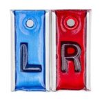 X-Ray Lead Markers"L" and"R" Without Initials Leaded Pb Identifiers for X-Rays with Aluminum Backs