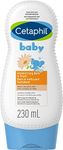 Cetaphil Baby Moisturizing Bath and Wash with Organic Calendula, Vitamin E and Vitamin B5 - Soothes Sensitive, Dry Skin - Paraben, Colourant and Mineral Oil Free, 230ml