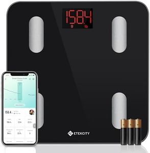 Etekcity Smart WiFi Scale for Body Weight, Black