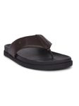 Bata Men's Formal Thong Slipper Brown