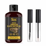 Holy Natural - The Wonder of World organic Jamaican Black Castor Oil for Hair, Eyelash, Eyebrow and Skin | Cold Pressed | 300ml