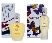 NECK FRAGRANCES Patel Neck 50 Ml & Nafiza 2 Apparel Unisex 60 Ml, Floral, Liquid