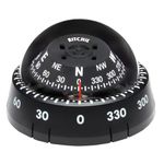 Kayaker Compass Ritchie XP-99, Kayaker Surface Mount Compass, 2.75-inch Dial,Black