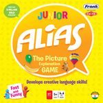 Frank Junior Alias Board Game – Fun and Engaging Family Board Game – Picture and Word Guessing Board Game for Kids with 300 Cards – English Word Game for Language Development