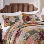 Greenland Home Fashions Antique Chic Standard Sham-Multi, 20x26-inch, Multicolor