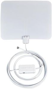 Winegard Flatwave Amped Pro HDTV Indoor Antenna with Bluetooth Signal Meter and Integrated Channel Finder, Up to 60 Mile Range, TH-3000