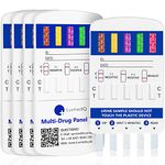 5X LuxmedIQ Professional 10-in-1 Rapid Drug Test - Urine Multi Drug Testing Kit - Cocaine, Cannabis THC, Amphetamine, Ecstasy, Methamphetamine, Methadone, Opiates, Oxazepam, Oxycodone, Buprenorphine