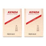 Contrast Kenda Airolution 29" x 2.4-2.8 Bike Inner Tubes with Presta Valve (Pack of 2)