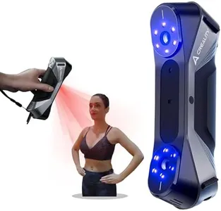 Creality CR-Scan Raptor 3D Scanner for 3D Printing Handheld Scanner with 0.02mm Accuracy Industrial Blue Light,Anti-Shake Tracking Up to 60FPS Scanning Speed for 5-2000mm Objects for Windows Mac
