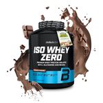 BioTechUSA Iso Whey Zero | Premium Whey Protein Isolate | Grass-Fed | Enzyme-Free | Sugar- and Gluten-Free, 2.27 kg, Chocolate