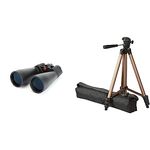 Celestron 71009 SkyMaster 15 x 70 Binocular & Amazon Basics 127cm (50") Lightweight Tripod with Bag