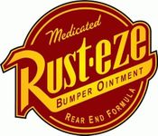 Rust-Eze Car Bumper Sticker 5" x 5"