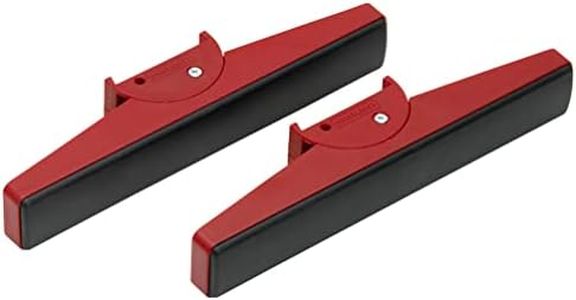 Bessey KR-AS K Body REVO Fixed Jaw Parallel Clamp Kit Pivoting Wide Angle Jaw Adaptor for REVO (set of 2)