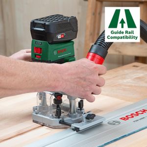 Bosch 2-in-1 Cordless Router 18V – Compact Handheld Power Tool