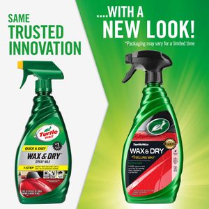 Turtle Wax Spray Wax 500ml – One-Step Carnauba Shine & Protection