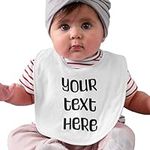 Personalized Custom Text Baby Bib -
