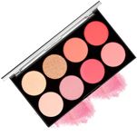 VARS; LONDON Blusher highlighter bronzer combo palette| face makeup palette| highlighter powder palette| face blusher palette| BK260A