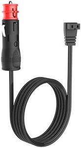 SIGANDG Cable de mechero para Nevera Portátil,Dometic,ICECO,Alpicool,Setpowe,Waeco CF CDF Cable de Repuesto para Compresor Cable de Extensión para Refrigerador de Automóvil, 2M.