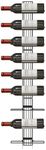 J JACKCUBE DESIGN Wall Mount Wine Rack Organiser for 9 Bottles, Heavy Duty Metal Wine Storage Display Holder Rack for Kitchen, Wine Cellar and Home Decor- MK823A