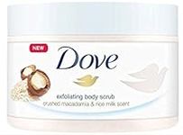 Dove Exfoliating Body Scrub Crushed Macadamia & Rice Milk Scent 225ml