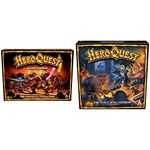 HeroQuest Game System and The Mage of The Mirror Quest Pack (Fantasy Miniature Dungeon Crawler Tabletop Adventure Game)