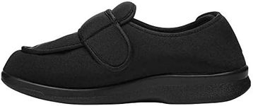 Propét Men's Cronus Slipper, Black, 9 X-Wide