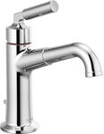 Delta 548LF-MPU Bowery 1.2 GPM Single Hole Bathroom Faucet with Pop-Up Drain Assembly and Euromotion Diamond Valve - Limited