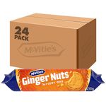 McVitie's Ginger Nuts Biscuits, 250 g (24 Pack)