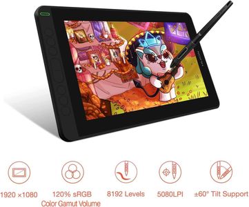 HUION KAMVAS 16 Drawing Tablet – 15.6" Pen Display for Artists