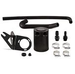 Mishimoto MMBCC-STNGR-18PBE Baffled Oil Catch Can, PCV Compatible With Kia Stinger GT 2018+ Black