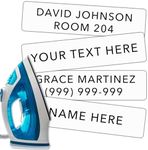 Personalized Iron On Name Labels (1