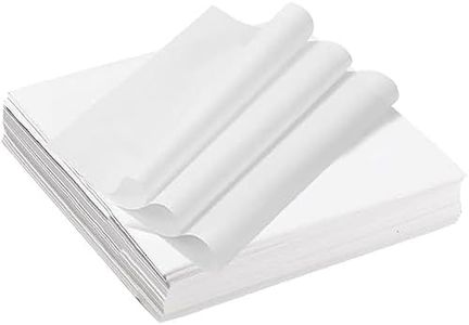 Aiareozy 100 Hojas Papel para Envolver Comida, 25 * 25 cm Papel Encerado para Alimentos, Antiadherente Papel de Hornear, Papel Antigrasa Alimentos, para Sandwiches, Queso, Frutas, Verduras y Pan