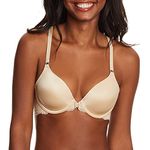 MAIDENFORM Women's Pure Genius T-Back Bra, Latte Lift,36B