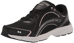 Ryka Women's Sky Walk Sneaker, Black Blush, 8 Wide